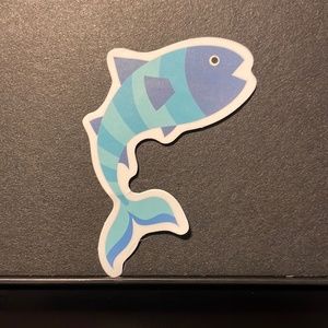 CARTOON FISH STICKER